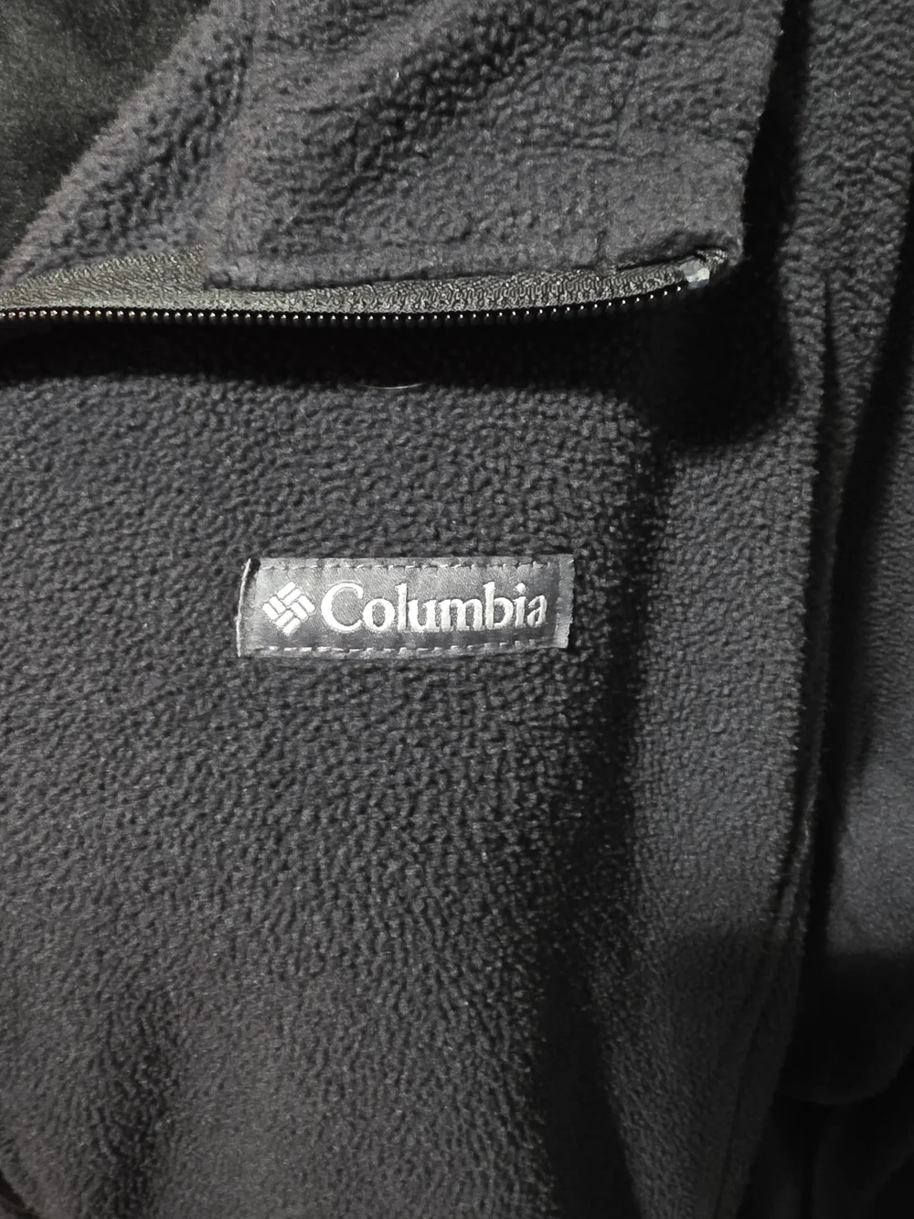 Columbia Men's Black Full-Zip Fleece Jacket